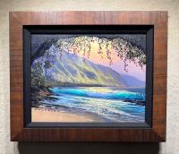 Classic Shelter 14x18 Framed Original Acrylic by Walfrido Garcia <! local>