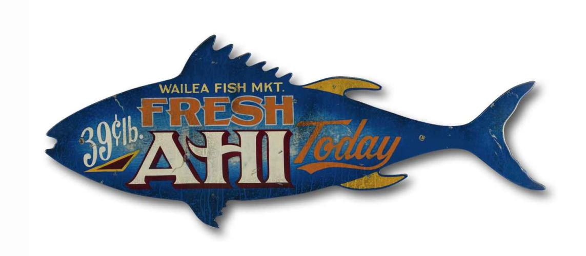 Fresh Ahi Today by Steve Neill <br><b>[Completion Date for New Orders: Approx. February 2023]</b> <! local>