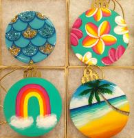 Hand-Painted Ornaments by Stephanie Boinay <! local> <! aesthetic>