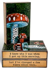 Mushroom #276 [Lewis Carroll] by Houston LLew <! aesthetic>