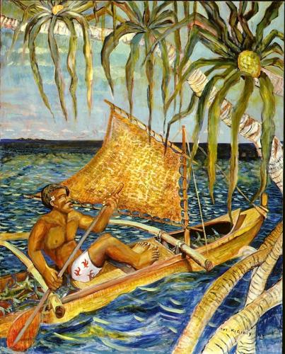 Outrigger 39x31 Rolled Giclee by Avi Kiriaty <! local>