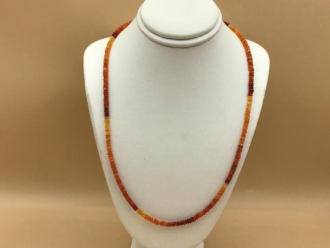 Mexican Fire Opal GF Necklace 16.5-Inch by Pat Pearlman <! local>