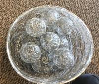 Sterling Silver Bowl of Sphers by Cindy Luna <! local>