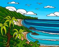 Outer Island Paradise Giclee by Heather Brown <! local>