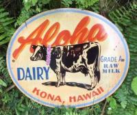 Aloha Dairy Small Oval by Steve Neill <br><b>[Completion Date for New Orders: Approx August 2022]</b>