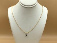 Black 0.75ct Diamond GF Necklace 16-18-Inch by Pat Pearlman <! local>