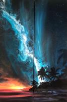 Big Island Nights Diptych by Ashton Howard