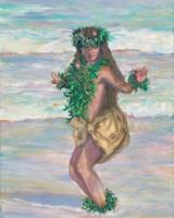 Hula Beach Giclee by Karla Sachi <! local> <! aesthetic>