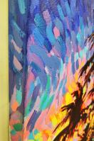 <b>*NEW*</b> Sunset Cove 24x30 Original Acrylic Painting on Gallery Wrapped Canvas by Camile Fontaine <! local>