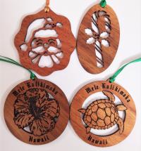 Koa Christmas Ornaments by Mark Stebbins <! local>