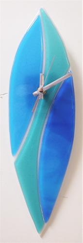 Glass Surfboard Clock by Shelly Batha