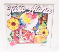 Taste Aloha 13x13 Shadow Box by Kat Reeder <! local>