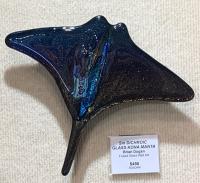 Small Dichroic Glass Kona Manta Ray by Brian Dugan <! local>