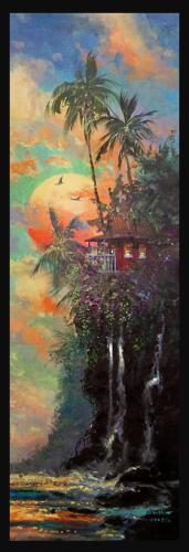 Afternoon Light 10x30 SN Giclee by James Coleman