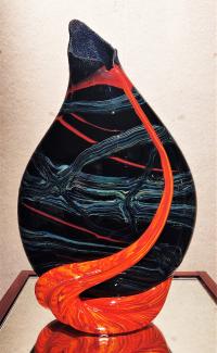 <b>*NEW*</b> Inversion Surface Flow Vase #65 by Daniel Moe <! local>