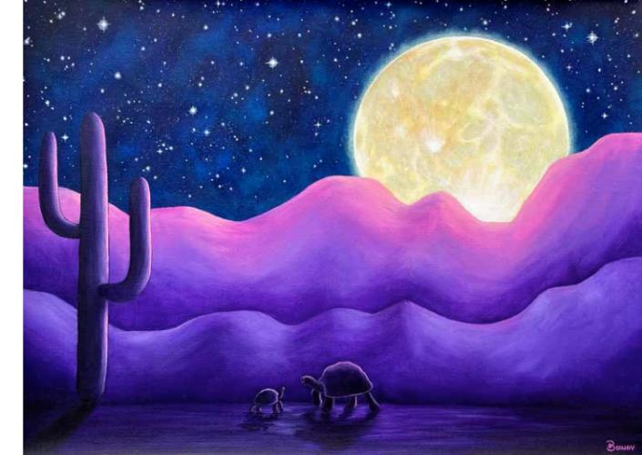 <b>*NEW*</b> Desert Sky Limited Edition Artist Proof Giclee by Stephanie Boinay