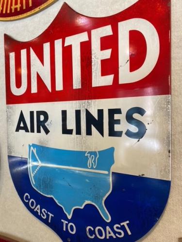 United Airlines Shield by Steve Neill <br><b>[Custom Orders Not Currently Being Accepted]</b> <! local>
