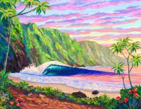 Na Pali Dreams 8x10 Enhanced Wood Print by Patrick Parker <! local>