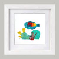 <b>*NEW*</b> Uhu Left 6x6 Framed Collage by KTO