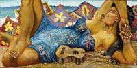 Lehua 19x38 Rolled Giclee by Avi Kiriaty <! local>