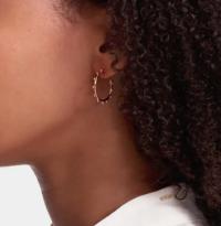 Katarina GF Nubbed Hoop Earrings by Kiele Jewelry <! local> <! aesthetic>