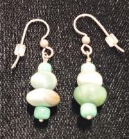 Chrysoprase SS Earrings by Genesis Collection