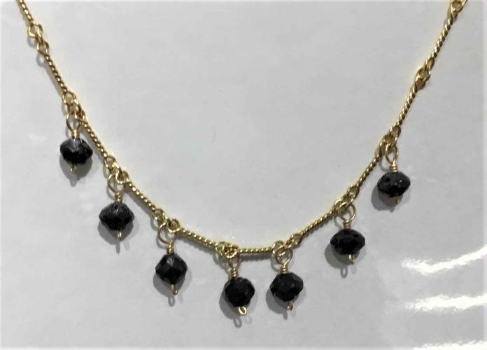 Black Diamond GF Necklace by Pat Pearlman <! local>