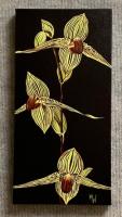 Ladyslipper Orchid Original by MsW <! local>