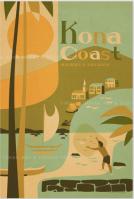 Kona Coast (Big Island) Framed Giclee by NICK KUCHAR