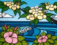 Hawaiian Flowers 16x20 OE Giclee by Heather Brown <! local>