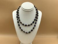<b>*NEW*</b> Sapphire 14k Gold Necklace 24-Inch by Pat Pearlman <! local>