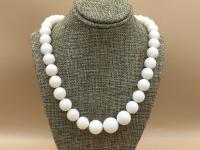 <b>*NEW*</b> Angel Skin Coral Graduated Bead GF Necklace by Pat Pearlman <! local>