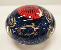 <b>*NEW*</b> Red Nautilus on Sapphire #98419 #13922 by Richard Satava