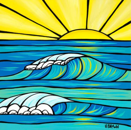 <b>*NEW*</b> Lucky Sunrise Giclee by Heather Brown <! local>