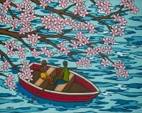 Love and Sakura LE Giclee by Heather Brown <! local>