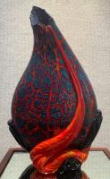 Crackled Surface Flow Vase by Daniel Moe <! local>